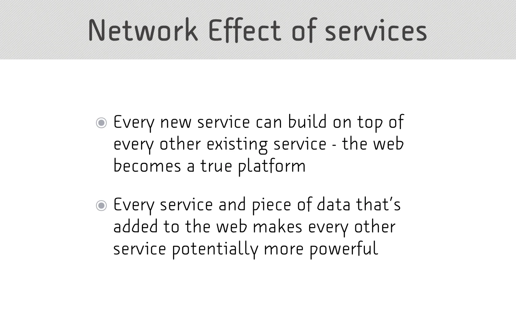 Visual from slide 17 of Native to a Web of Data.